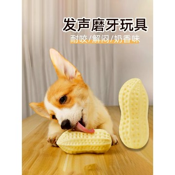 【台灣現貨】寵物發聲玩具 花生玩具 防真玩具 隱藏式 發聲玩具 狗狗玩具 磨牙玩具 潔牙玩具 狗狗磨牙玩具