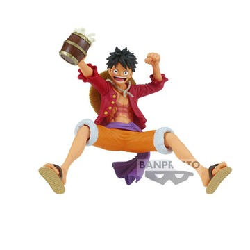 萬代正版 眼鏡廠海賊王 蒙奇 D 路飛 宴會Ver 開宴啦！ 景品手辦