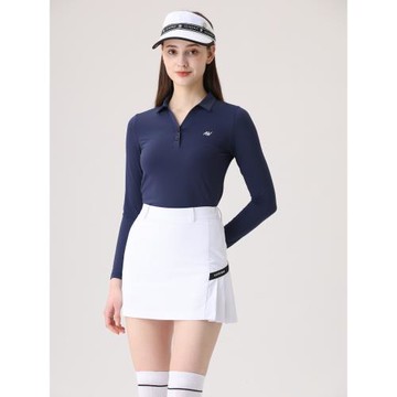 樂為高爾夫女裝防曬衣長袖t恤速干時尚簡約V領韓版golf衣服直筒褲