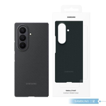 Samsung 三星 原廠公司貨 Z Fold7 碳纖維防摔保護殼 - 附保貼, XF966 (盒裝)