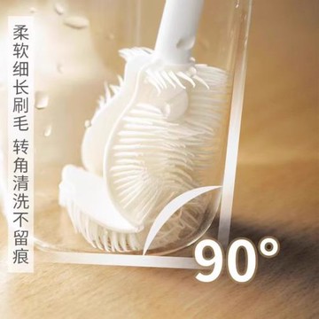 長柄硅膠杯刷洗杯子專用刷子奶瓶刷清潔刷無死角杯刷水杯清洗神器