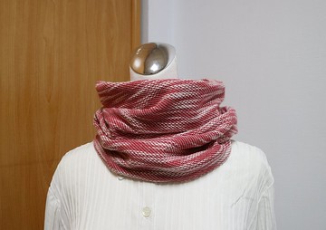 保暖圍脖 短圍巾 頸套 雙面雙色