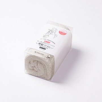 津OBORO 五倍吸水抗臭乾髮巾 鉛灰