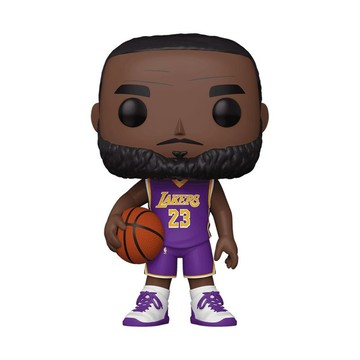 FUNKO POP NBA Lakers - 10 LeBron James(Purple Jersey)
