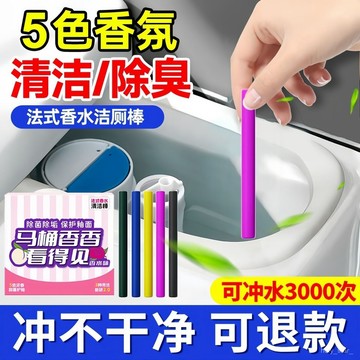 🔥臺灣出貨🔥新款潔厠棒 家庭裝法式香水多效除臭棒 除垢去汙 防臭留香hhfoof