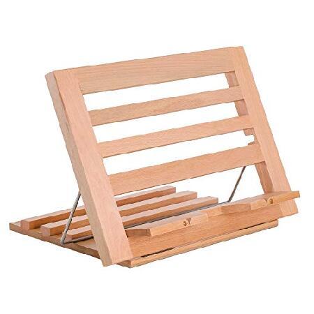 US Art Supply Extra-Large Wooden Bookrack Table Easel ＆ Cookbook Holder by US Art Supply