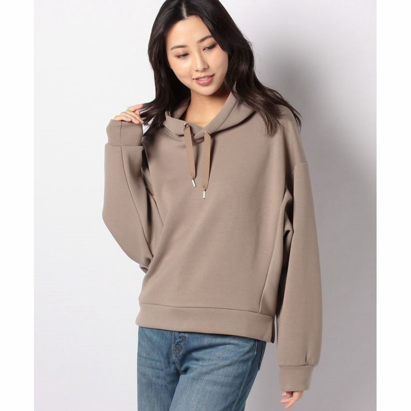 インタープラネット ダンボールニットドルマンパーカー レディース ブラウン 002 Interplanet 通販 Lineポイント最大get Lineショッピング