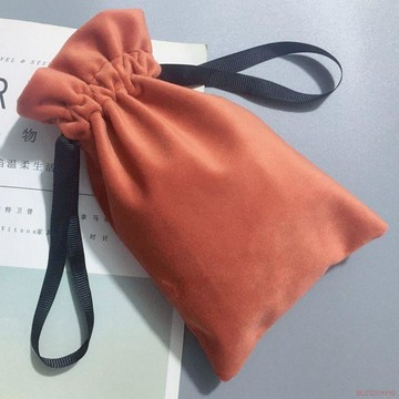 桃園出貨🍂充電寶手機保護套數據線化妝飾品絨布收納小包防塵袋子抽繩束口袋