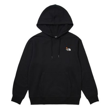 The North Face 北臉 長袖上衣 男 女 帽T U FREERIDE HOODIE GRAPHIC 黑 NF0A8F0BJK3