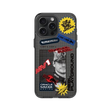 iPhone 15 Pro Max Clear 酷墨灰 - Oracle Red Bull Racing - MV1 - Pixel Art