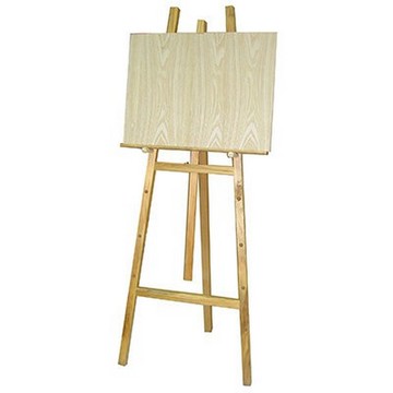 【文具通】4尺 5尺 原木色 黑色 白色 木質 畫架 告示架 公告架 黑板架 白板架 不含畫板需另購 L3010007【領券滿額再折千12/31止】