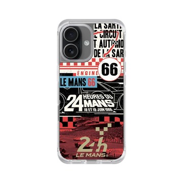 iPhone 17 ClearX (MagSafe 兼容) 晶透白 - 24 Hours of Le Mans - Le Mans 66 Poster