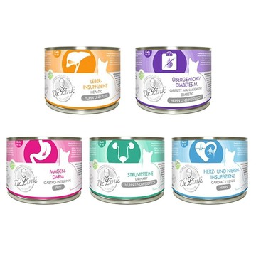 林克博士 【6入組】Dr.Link機能保健主食貓罐 200G