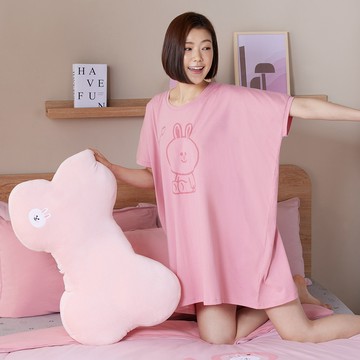 LINE FRIENDS｜兔兔立體大骨頭抱枕