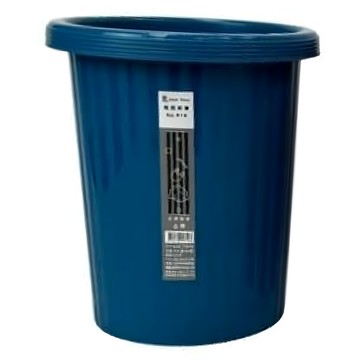 JEAN YEEN 展瑩 垃圾桶  9公升  塑膠(PP)材質  藍色  26 x 30cm