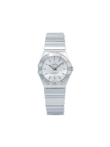 OMEGA - pre-owned Constellation 35mm - women - Steel/Sapphire Crystal - One Size - Silver
