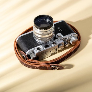幼身 PU 皮革相機頸肩帶