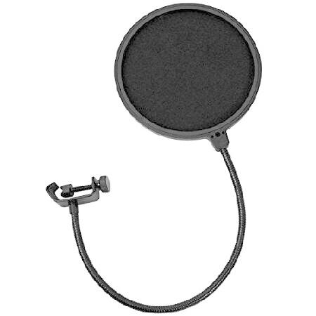 Audio-Technica AT2035 Large Diaphragm Studio Condenser Microphone Bundle with Shock Mount, Pop Filter, and XLR Cable by Audio-Technica(並行輸入品)