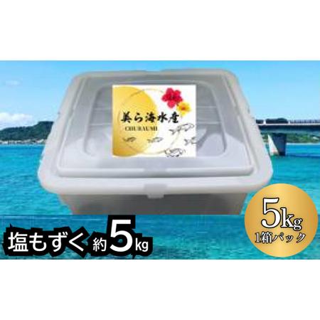 ふるさと納税 塩もずく（約5kg） 沖縄県うるま市