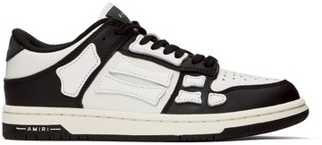 AMIRI 黑色 & 白色 Skel Top Low 运动鞋