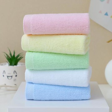 10條批發兒童方巾小毛巾批發柔軟寶寶洗臉洗澡家用嬰兒口水巾手帕