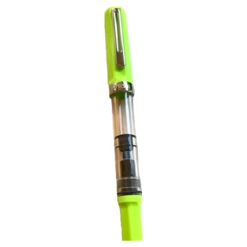TWSBI 三文堂 ECO 活塞鋼筆  F尖  螢光綠