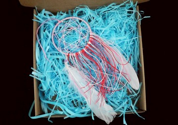 【材料包+影片】夢幻流蘇  10 x 20 捕夢網