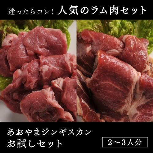 ラム肉 ジンギスカン あおやまジンギスカンお試しセット