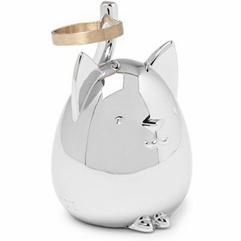 Umbra スクイギー リングホルダー キャット クロム アンブラ 指輪 アクセサリー 小物 動物 猫 ねこ 収納 プレゼント ギフト 11paycp 通販 Lineポイント最大0 5 Get Lineショッピング