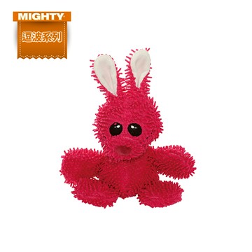 逗逗毛寶貝【Mighty】逗波系列 - 紅兔 (中) 毛孩玩具 毛寶貝 FURBABY 寵物玩具 互動 拉扯耐咬