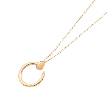 Cartier 卡地亞 Juste Un Clou 項鍊 18K玫瑰金 鑽石 B7224887 【二手名牌BRAND OFF】