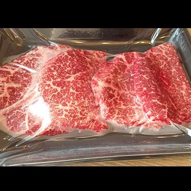 牛肉 肉 和牛 赤身肉 鹿児島産黒毛和牛 経産牛雌　ももステーキ　-300g