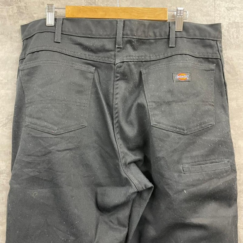 Dickiesブラック ワークパンツ38×30 RN20697 CA01095 アメリカ 海外