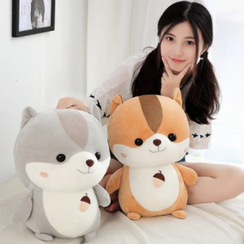 ぬいぐるみ リス 抱き枕 ふわふわ 子供の日 クリスマス 誕生日 プレゼント おもちゃ 入学祝い 祝い 女の子 男の子 25cm 通販 Lineポイント最大get Lineショッピング