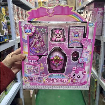 🎁新款奇妙萌可 魔法甜心寶盒 愛心萌可 甜品店蛋糕城堡 女孩禮物玩具 夢幻收藏 扮家家酒