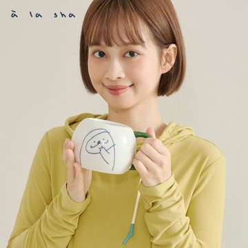 a la sha 聖誕抹茶陶瓷杯