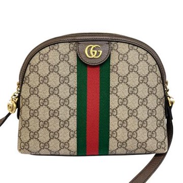 二手品 八成新GUCCI 經典 雙G LOGO貝殼包(肩背/斜背)