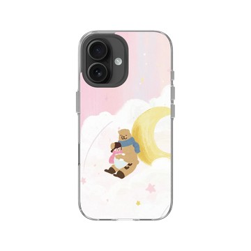 iPhone 16 Clear Case（相機按鈕） 透明 - 咻咻熊 XiuXiubear - 做一個好夢