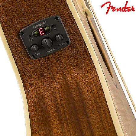 Fender アコースティックギター FA-235E Concert, Laurel Fingerboard, Natural ソフトケース付属