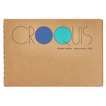 Maruman 袖珍型素描本，100張  1本  107 x 153mm