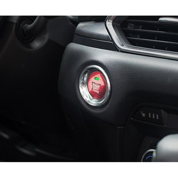 ~歐力斯~馬自達 MAZDA 19-23年 MAZDA6 WAGON 啟動鈕 啟動鍵裝飾 引擎啟動鍵 啟動鍵貼片 透光款