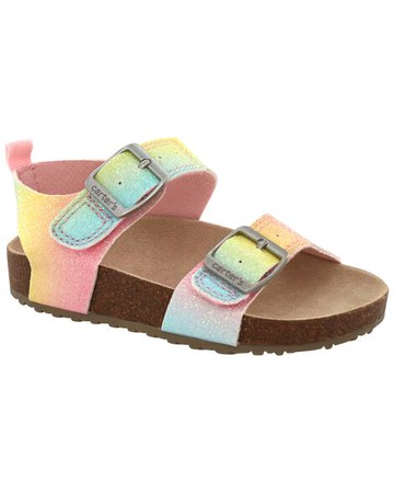 Toddler Rainbow Cork Sandals