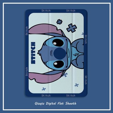 動漫可愛卡通2021新款pro11保護套帶筆槽平板10.2/10.5寸氣囊殼18/19ipad air4/3/2/1三折式5/6蘋果9.7迷你65