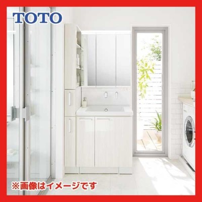 TOTO 洗面化粧台 Aシリーズ【LDA606BYHSA】2枚扉 電気温水器付 アクア