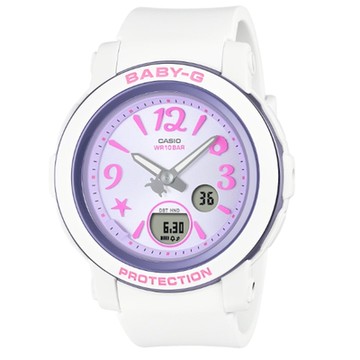 CASIO卡西歐 BABY-G 熱帶海洋 多彩繽紛 海星粉紫 BGA-290US-6A_41.5mm