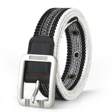 多顏色男生帆布腰帶 加長加大真皮腰帶 針扣腰帶大尺碼皮帶 簡約百搭 學生出國必備 男友禮物 情侶裝女生可愛配飾 DJ