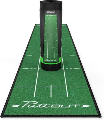 PuttOUT Medium Putting Mat 240×50cm 高爾夫室內推桿練習墊