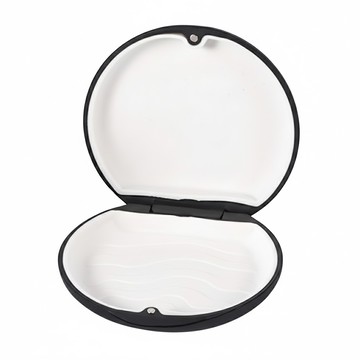 磁吸款牙套收納盒 -無鏡子-黑色  1個