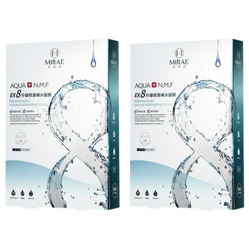 MIRAE 未來美 EX8分鐘極速補水面膜  5片  2盒