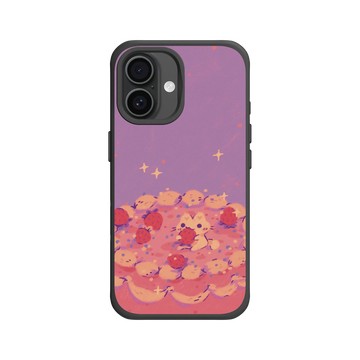 iPhone 16 SolidX 黑 - Jazlynn - 草莓蛋糕